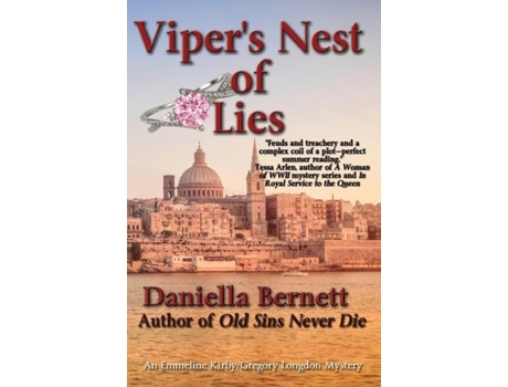 Livro Vipers Nest Of Lies De Daniella Bernett (inglês)