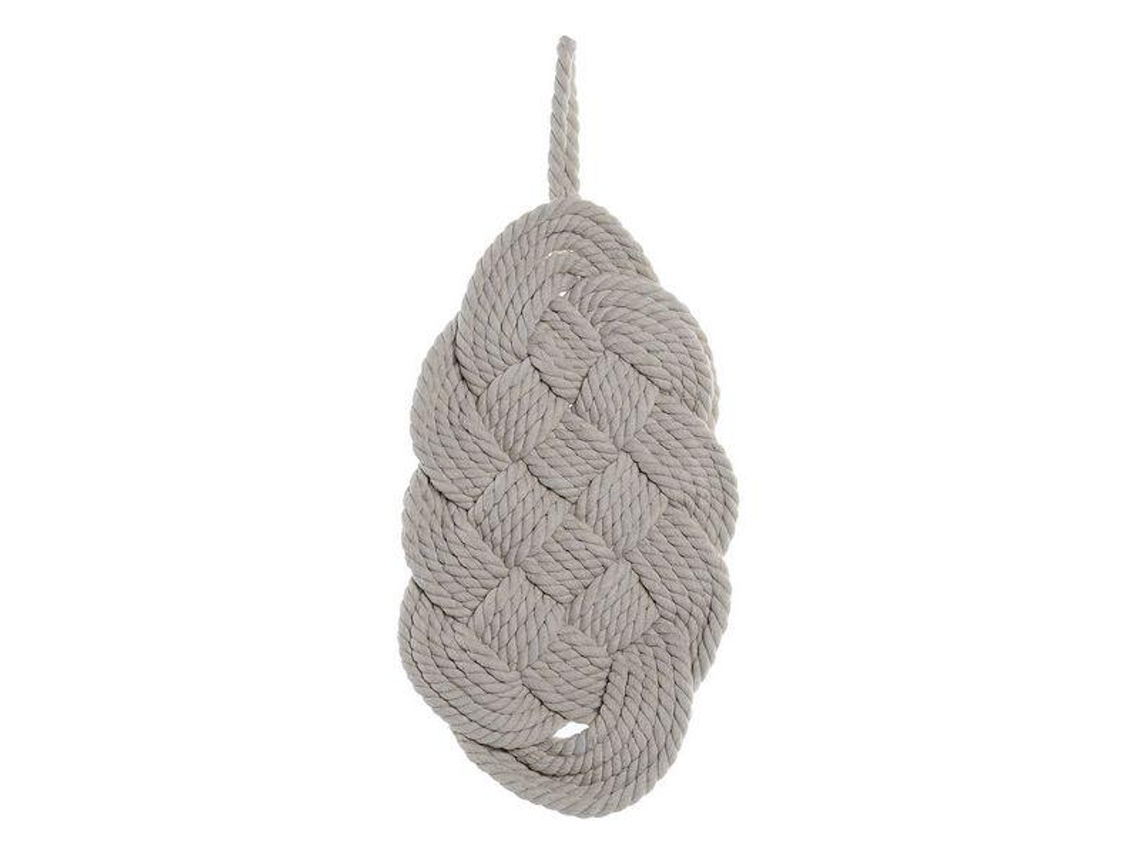 Decoração de Parede Dkd Home Decor Algodão Corda Entrançada Boho