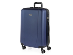 Mala Abs Média Itaca Tiber Azul Marinho Antracite (42x65x24 Cm 68l)