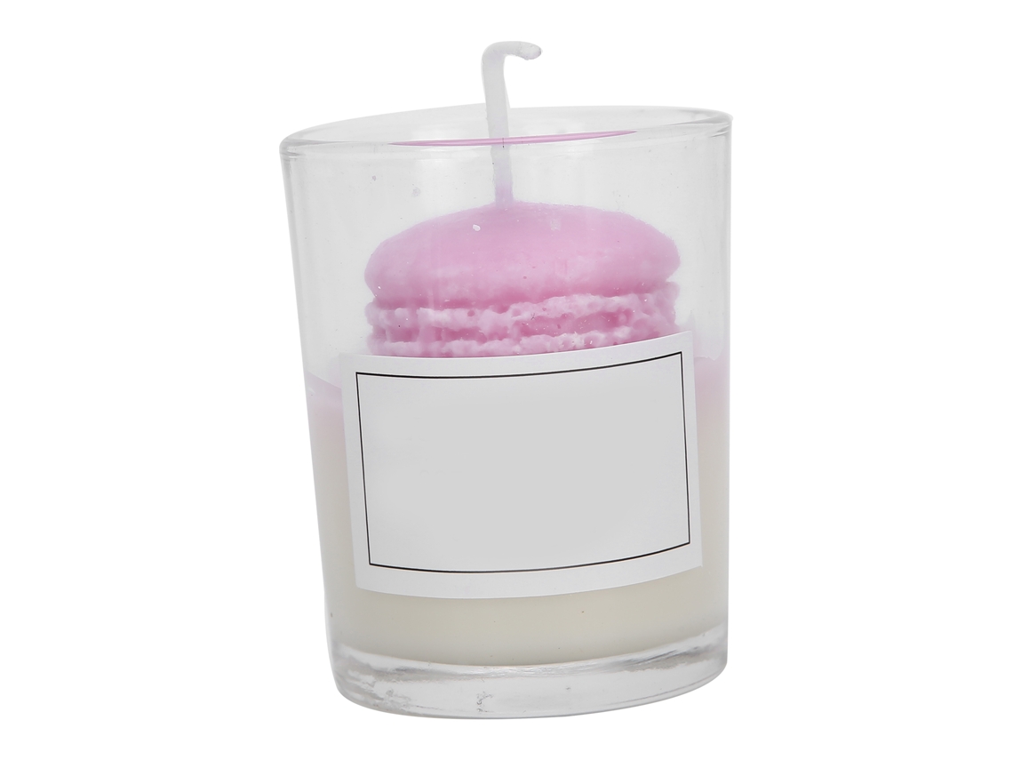 Vela aromática portátil e elegante para decoração de casa, formato exclusivo, cores vibrantes, material de qualidade, ideal para presentear.