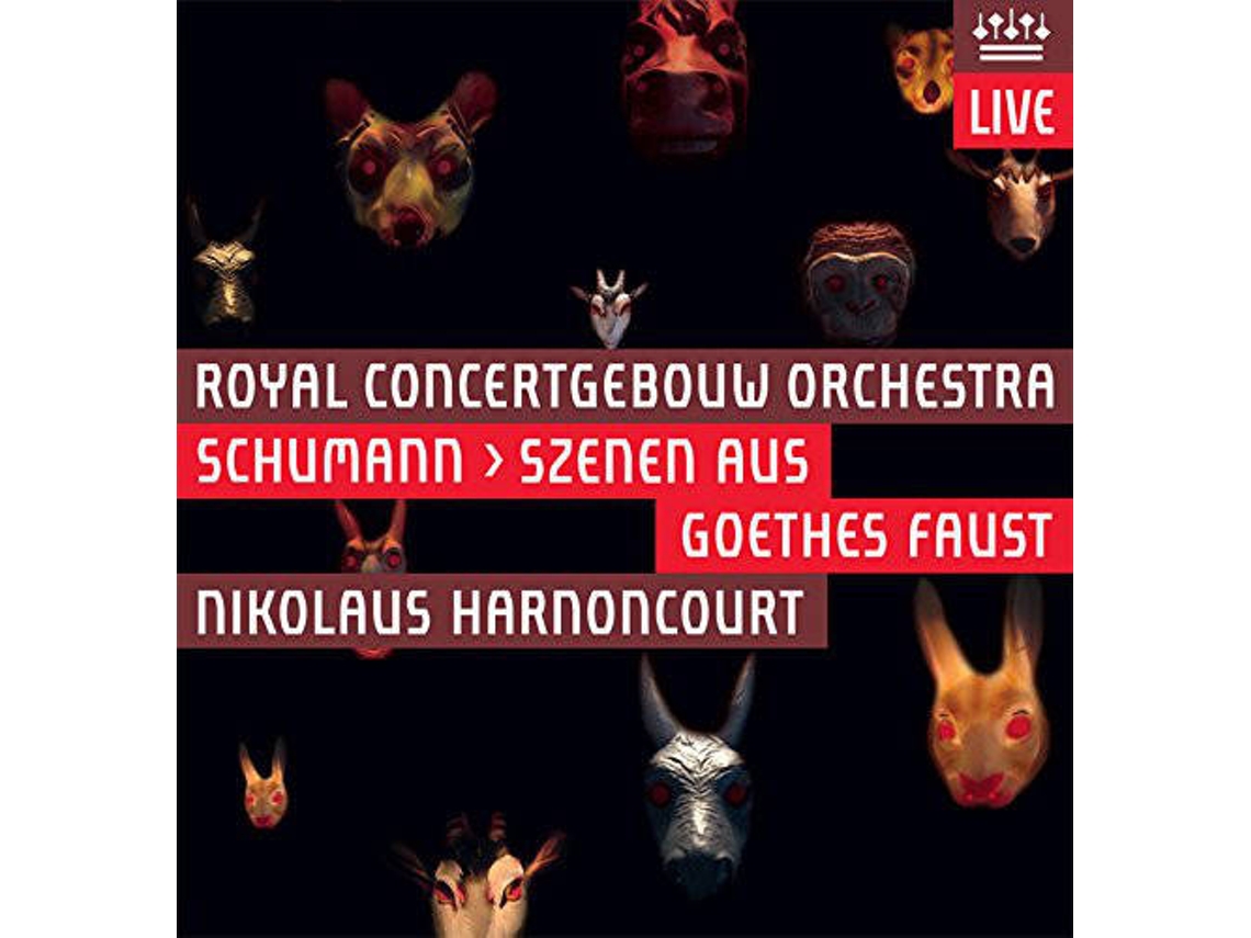 CD Concertgebouworkest, Nikolaus Harnoncourt - Schumann (Gautier Capuçon) (1CDs)
