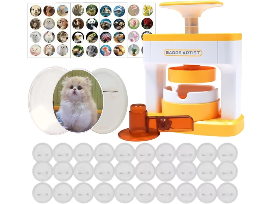 Kit de Relevo Dispositivo Manual para Gráficos com Pinos, Laboratório em Botões Acrílico, Molde CHABERLU