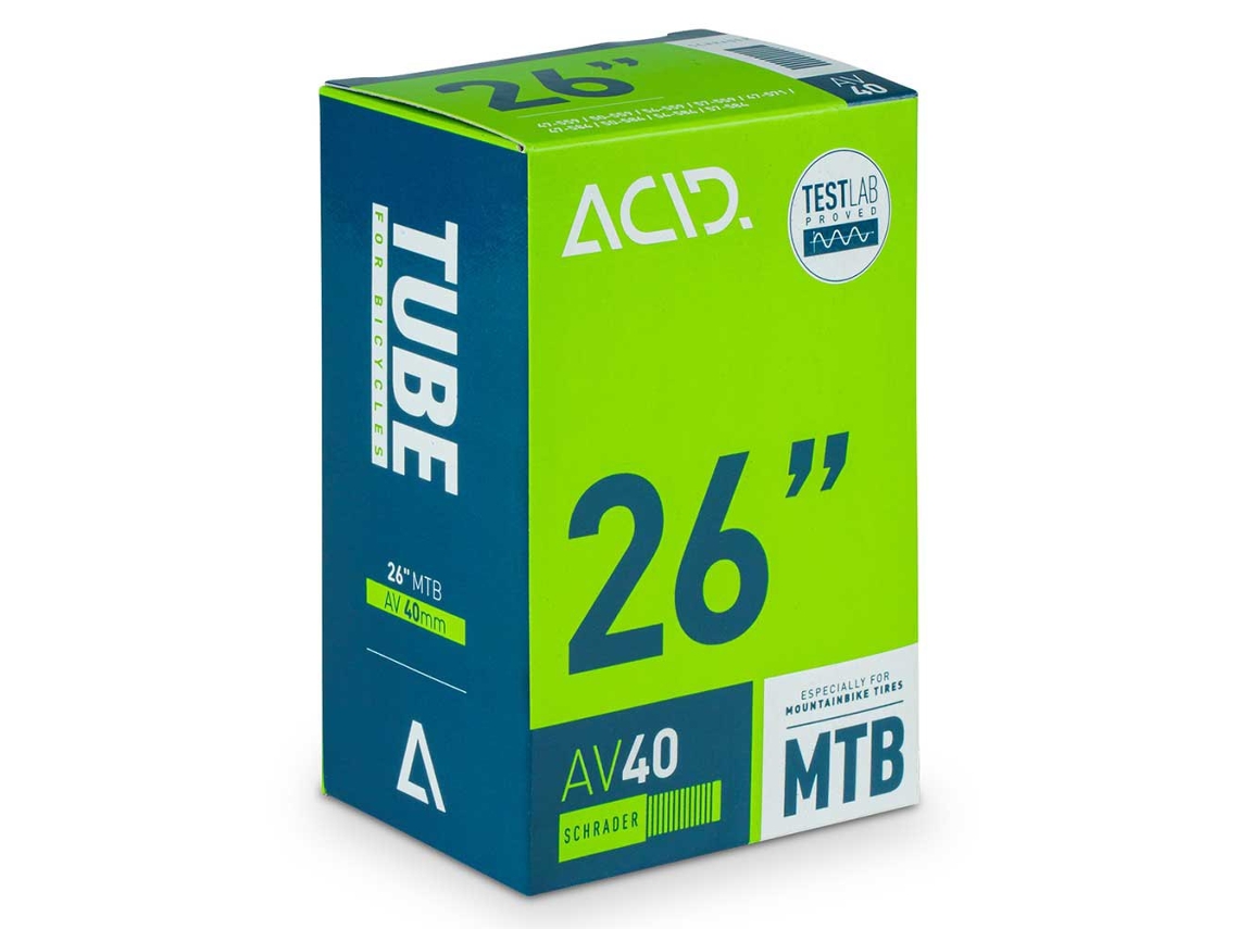 Tubo Interno Mtb Agv 40 Mm Transparente 26´´ / 47/57-559/584Acid
