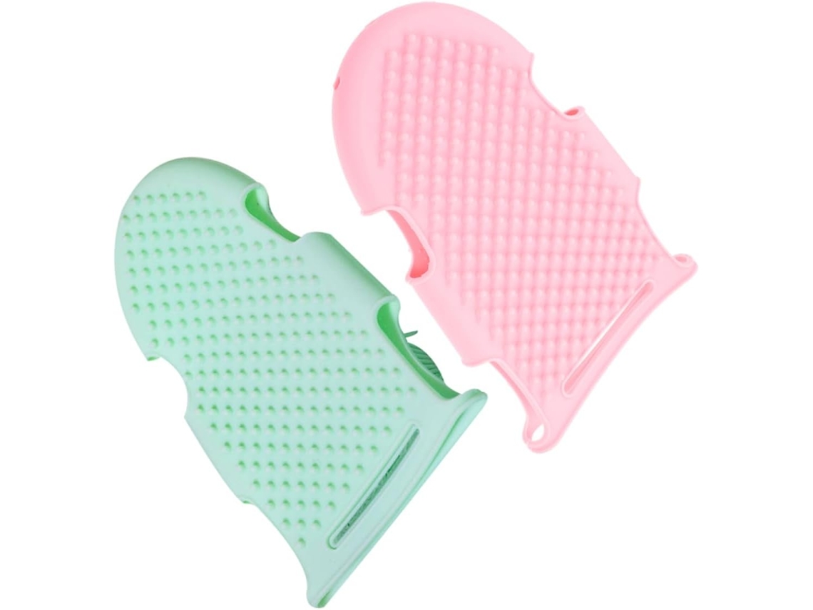 Lurelia Conjunto De 2 Escovas De Silicone Para Duche, Silicone Macio