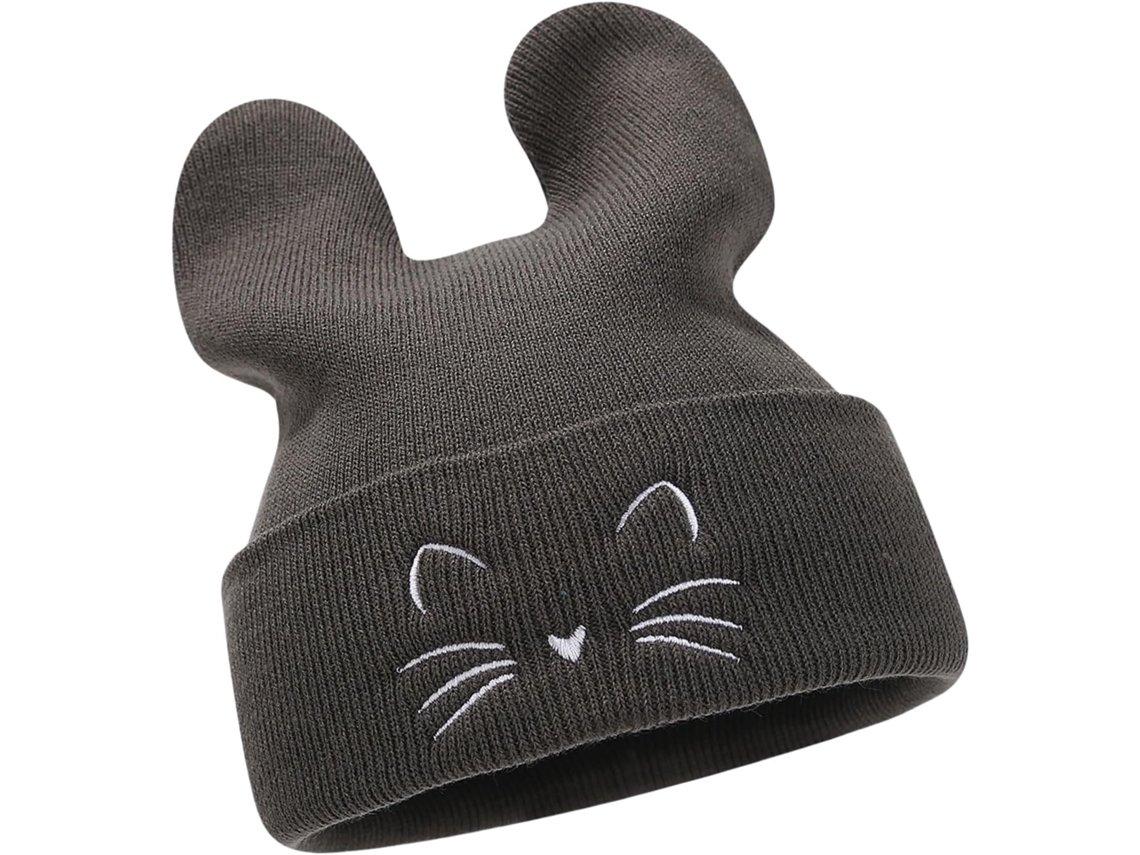 Conjunto SFUSHOS de Gorro e Cachecol de Inverno em Tricô