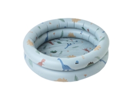 Mali piscina Inflável Infantil Redonda Multifuncional Pvc Anti vazamento para Brincar e Nadar Azul