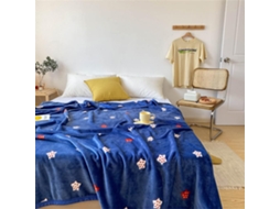 Manta de Inverno Fansu em Fleece com Estampa Planet Blue Macia e Quente Flanela Grossa Ideal para Cama Criança