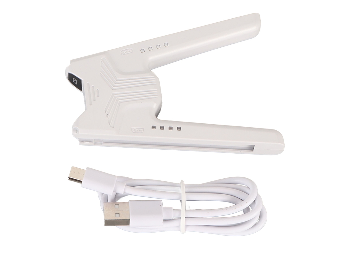 Aetheria alça de Carregamento para Joy Con Switch Oled com Led, Type C, 2 Controladores, Branco
