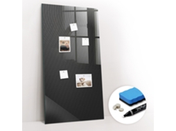 Quadro Magnético Decorativo Padrão Escuro Para A Sala De Estar Espelharte (60x120 Cm)