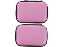Conjunto De 2 Bolsas Elásticas Portáteis Para Armazenar Cabos Usb, Organizador Eletrônico Para Unida Gokoco