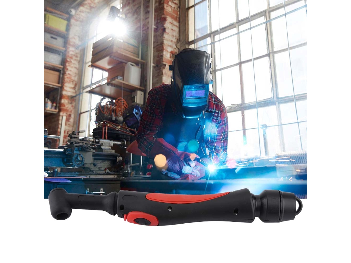 Laxiscreed Wp-18 Tocha De Soldar Tig Com Cabeça Flexível E Resfriamento A Água