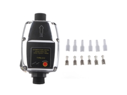 Controlador Automático De Bomba Com Detecção De Vazamento E Interruptor De Pressão Elétrico Ip65 Roscado G1 110v