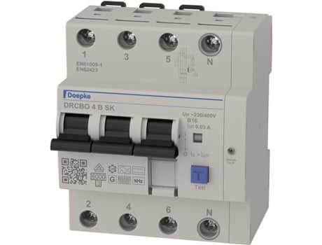 Combinação Fi/ls Drcbo 4 B16/0,03/3n B Sk Doepke (9948104)