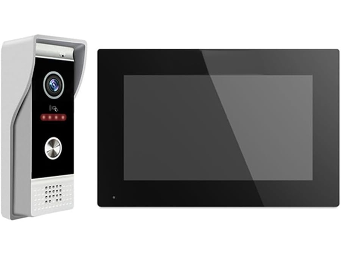 Sistema De Interfone Com Vídeo De 7 Polegadas Para Apartamentos, Monitor