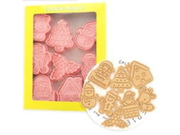 Moldes 3d Estéreo De Biscoito Para Confeitaria Diy Caseira