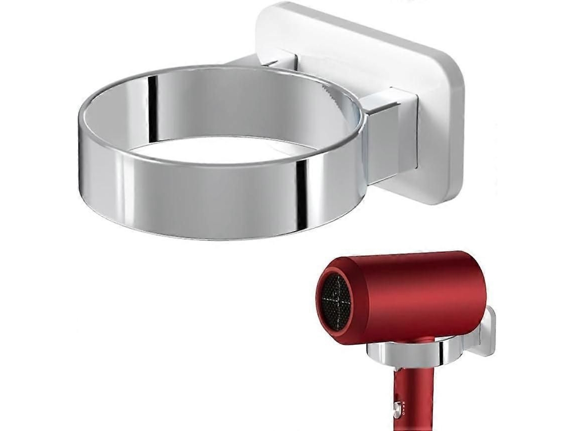 Suporte de Parede para Secador de Cabelo , Diâmetro de 8,5 Cm, Ideal para Banheiro, Quarto Ou Hotel. TAISHENGDA (1 Unidade)