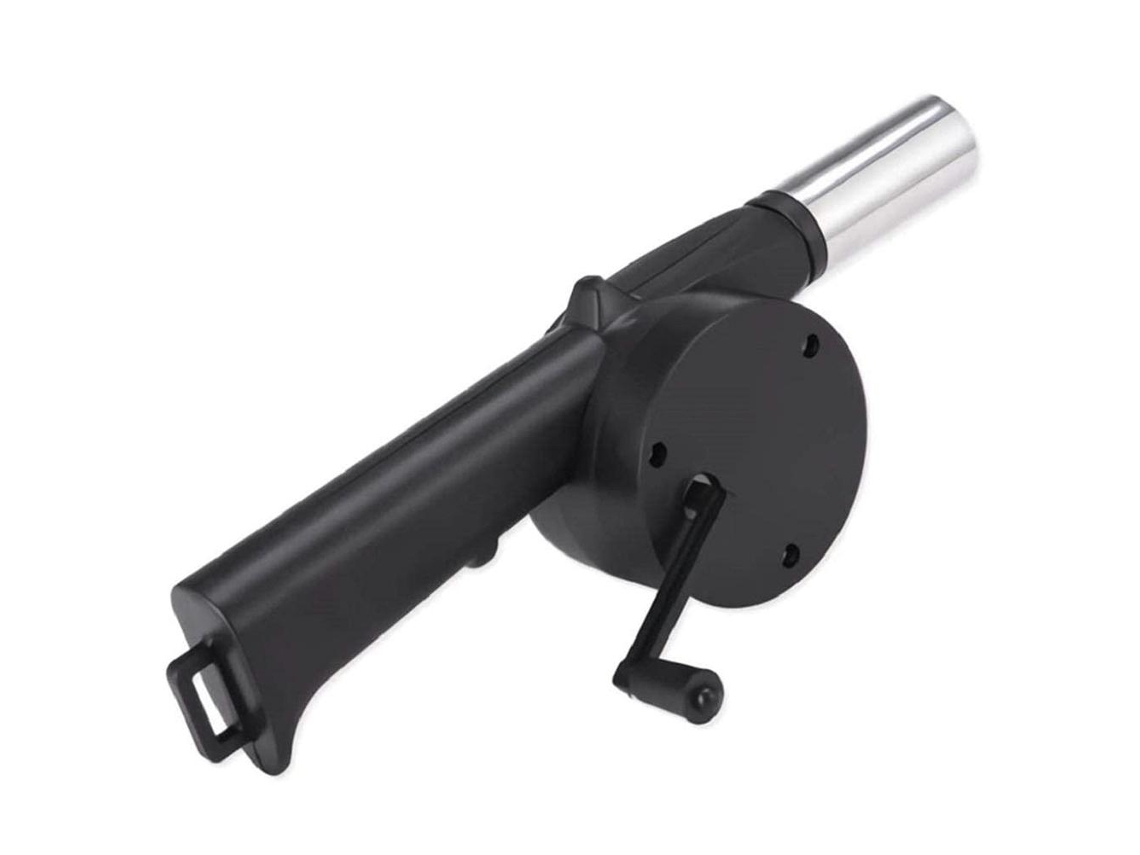 Soprador de Ar Manual Mini Portátil 25cm com Manivela | S/MARCA