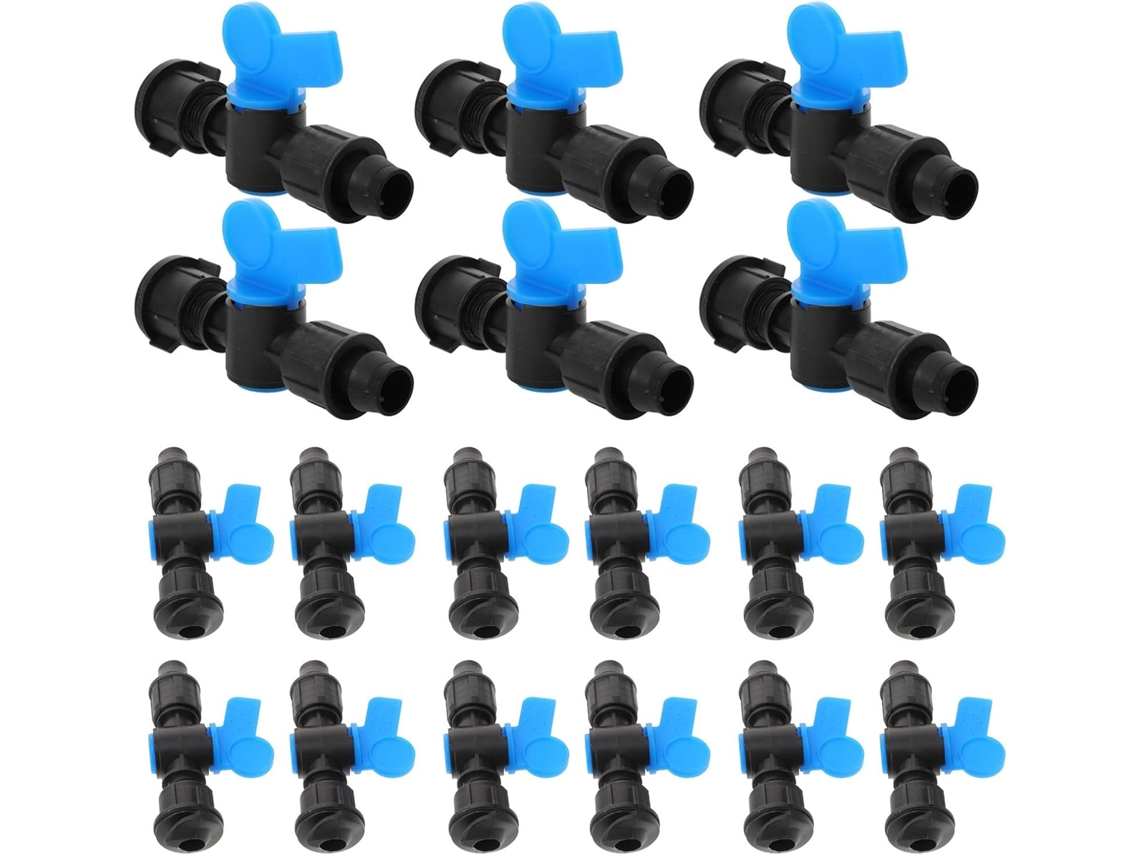 Conectores Rápidos Para Mangueiras De Jardim, Compatíveis Com 16 Mm,