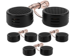 Pares De Tweeters Cúpula,500 W Potência,alto-falantes Alta Qualidade Para Som Automotivo,