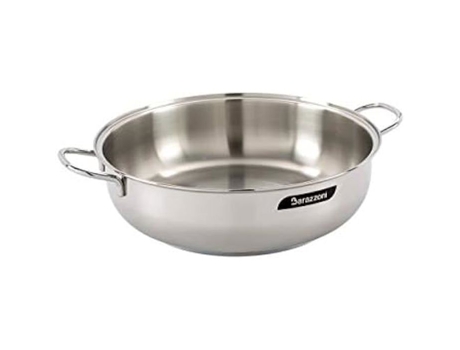 Panela - BARAZZONI - Bonita barazz - Aço inoxidável - 26 cm - Todas as fontes de calor exceto indução
