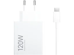 Carregador XIAOMI de Parede Hypercharge Combo 120W (Usb-A -  Branco)