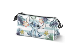 Estojo Triplo - Disney Lilo E Stitch Oceano - Azul - Tamanho Único
