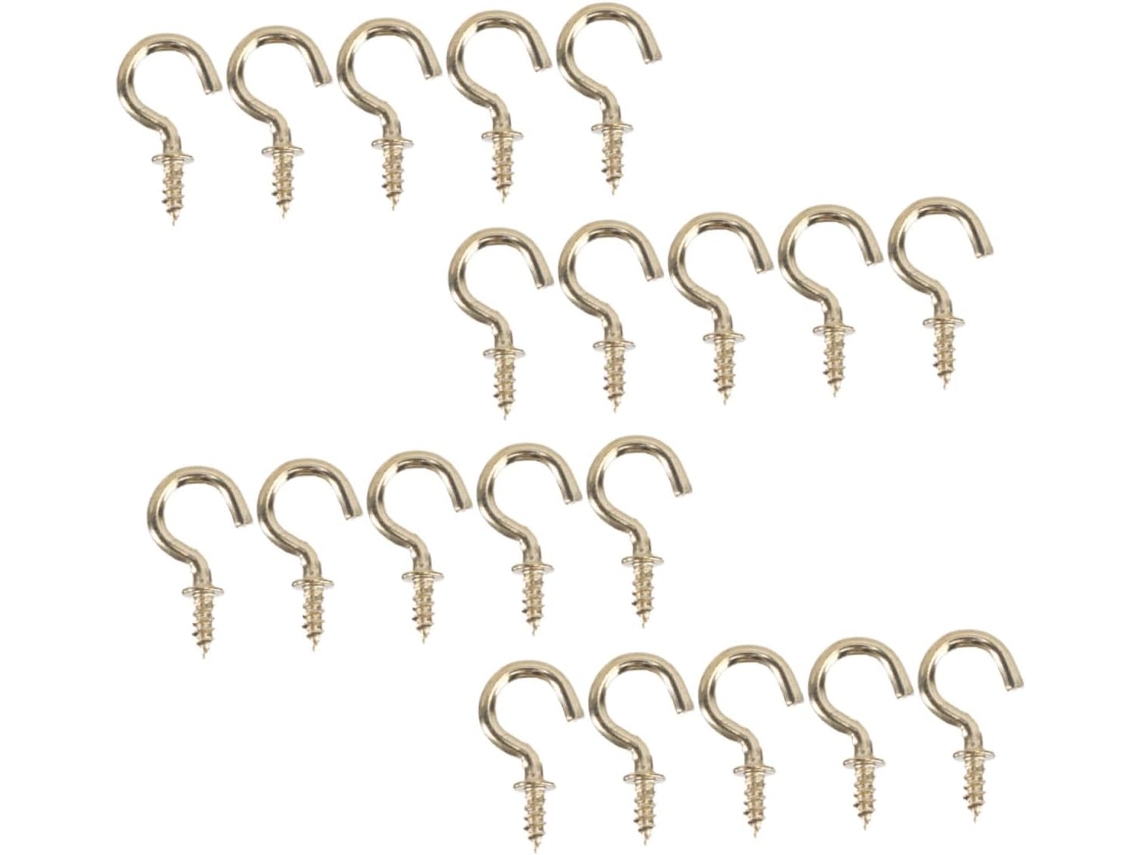 Pacote Com 50 Ganchos De Parede Em Material Resistente, Para
