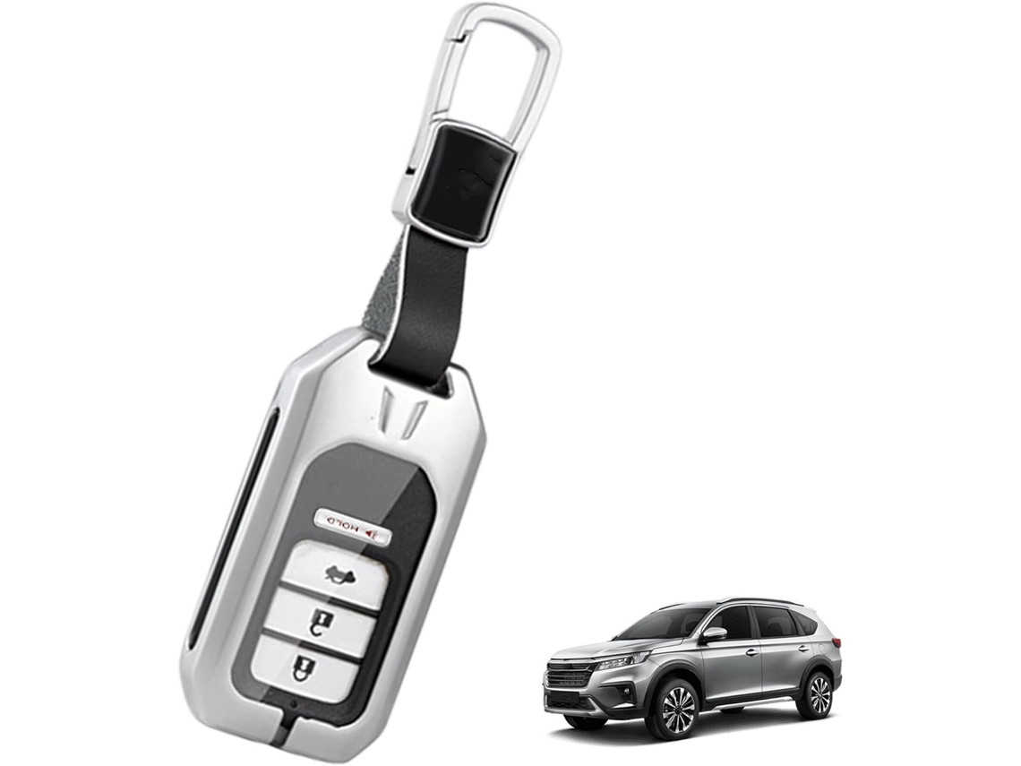 Capa De Chave Carro Em Tpu Metálico Compatível Com Honda Br V 2023-2026, City 2021-2026, Civic, Accord, Pilot, Crv