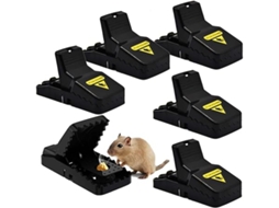 Ratoeiras, Conjunto de 6 Unidades, Reutilizáveis, Adequados para Uso Doméstico e no Jardim, Ergonômico, Diário STELASPLEN