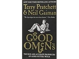 Livro Good Omens de Neil Gaiman e Terry Pratchett (Inglês)