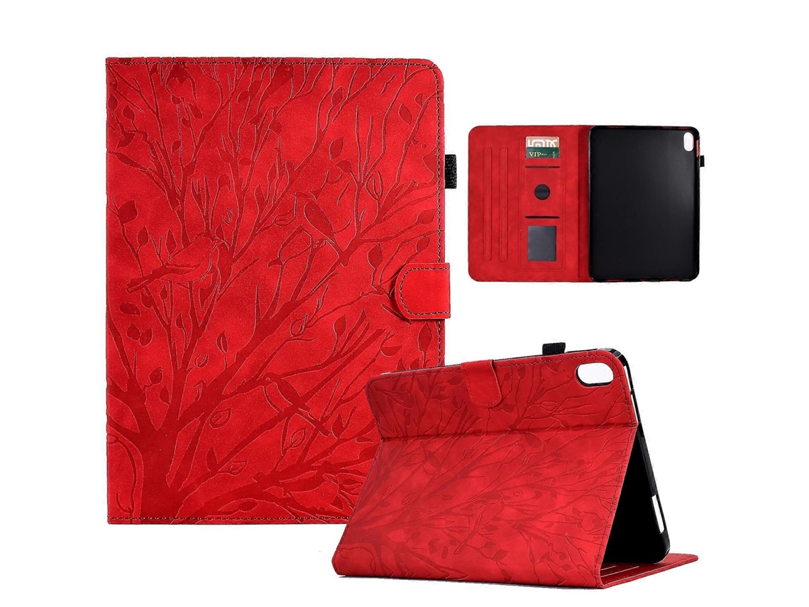 Capa Para Tablet Lenovo Tab P11 J606f Fortune Tree Pressure Flower Em Pu Com Função De Ativação/suspensão
