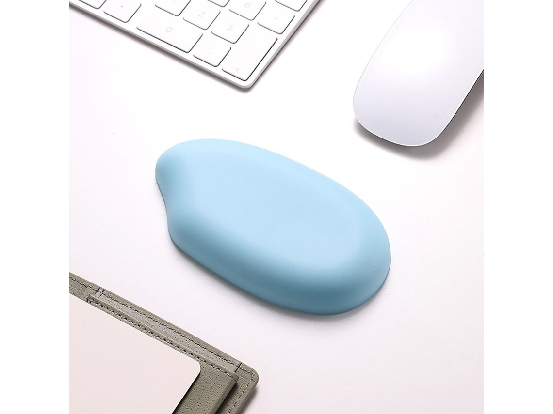 Lurelia Descanso De Pulso Ergonómico Para Teclado E Rato Azul Espuma Confortável