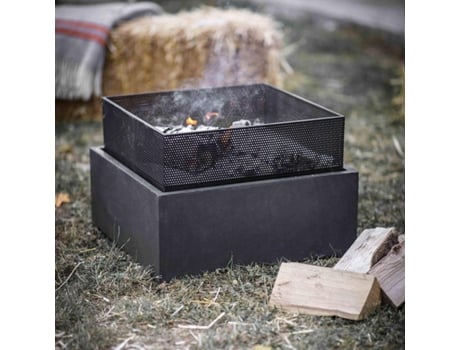 Aquecedor De Lareira Quadrado de Um Carvão Para o Jardim Exterior, Resistente Ao Calor/gelo, Revestido A Pó De Aço, Fibra De Argila Jardim de Negociação