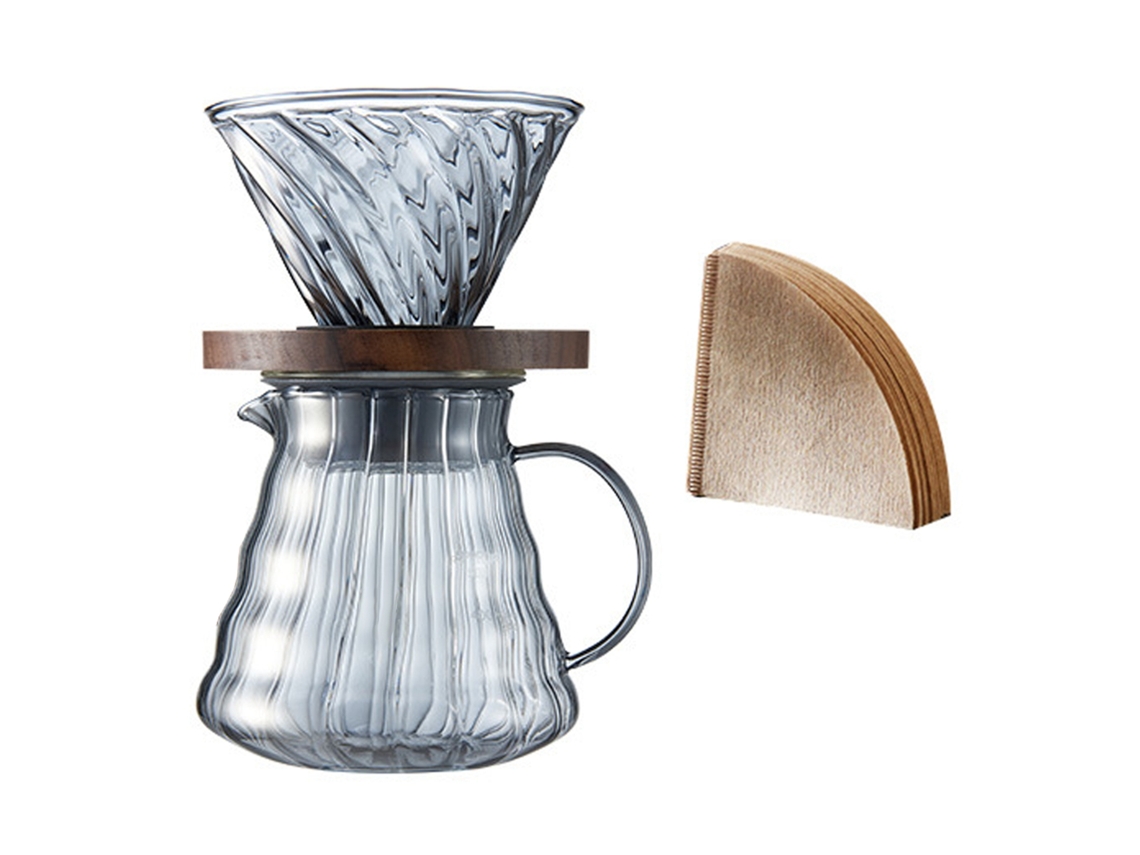 Cafeteira de Vidro Borosilicato Alto LAXISCREED