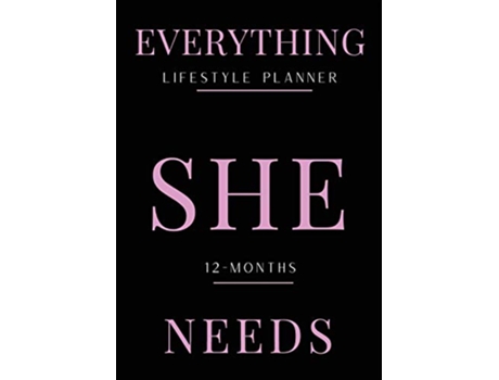 Livro Everything She Needs Lifestyle Planner de Janae C Belcher (Inglês)