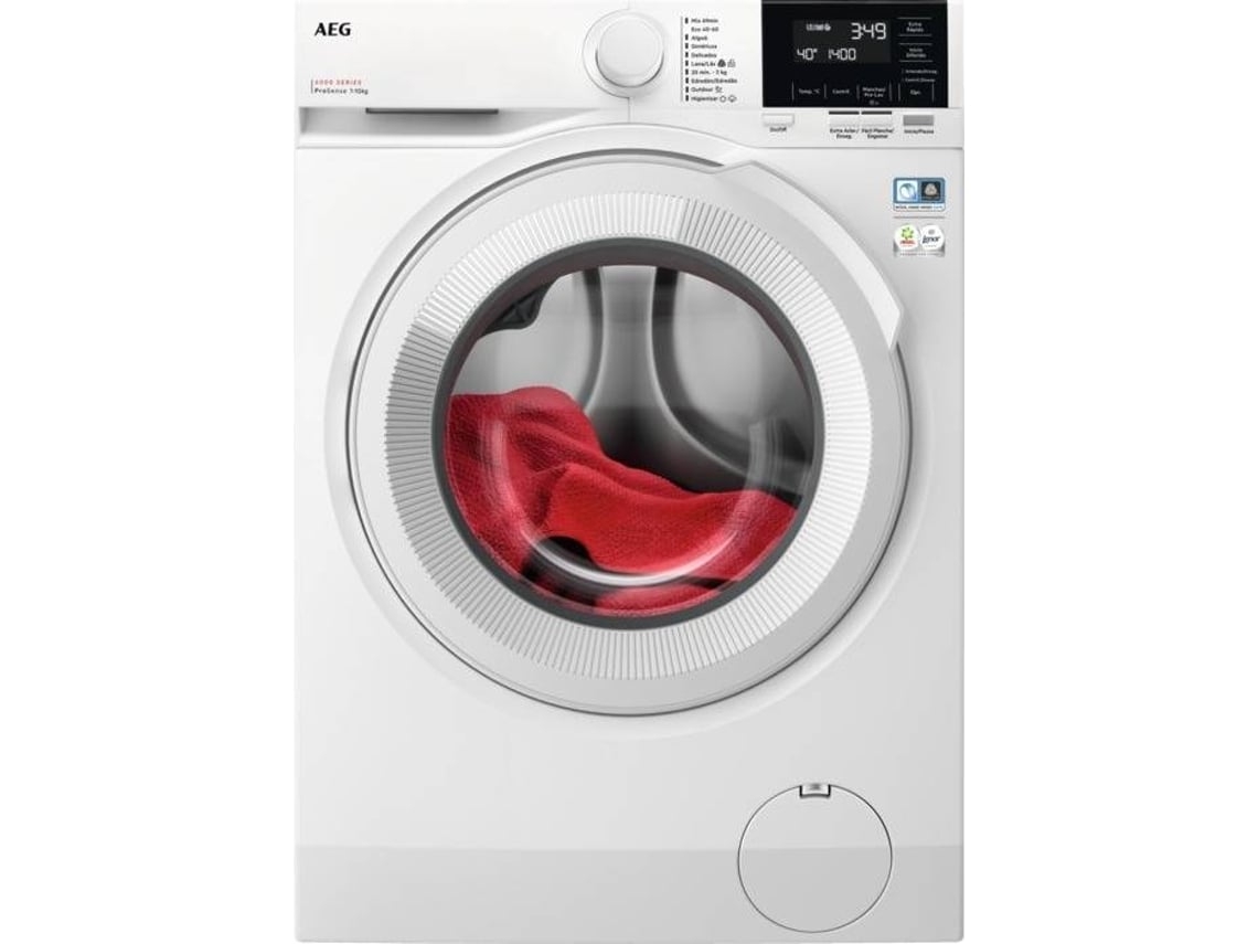 Máquina de Lavar Roupa AEG Prosense LFR6114O2B (Outlet Grade C - 10 kg - 1400 rpm - Branco)