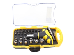 Kit de Parafusadeira Multifuncional 25 em 1 com Bits S/MARCA