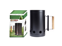 Iniciador de Chaminé Inox Resistente Ao Calor para Churrasco