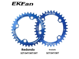 Lurelia Coroa Bicicleta Para Mtb - Coroa De Bicicleta Ekfan 104bcd De Alta Qualidade