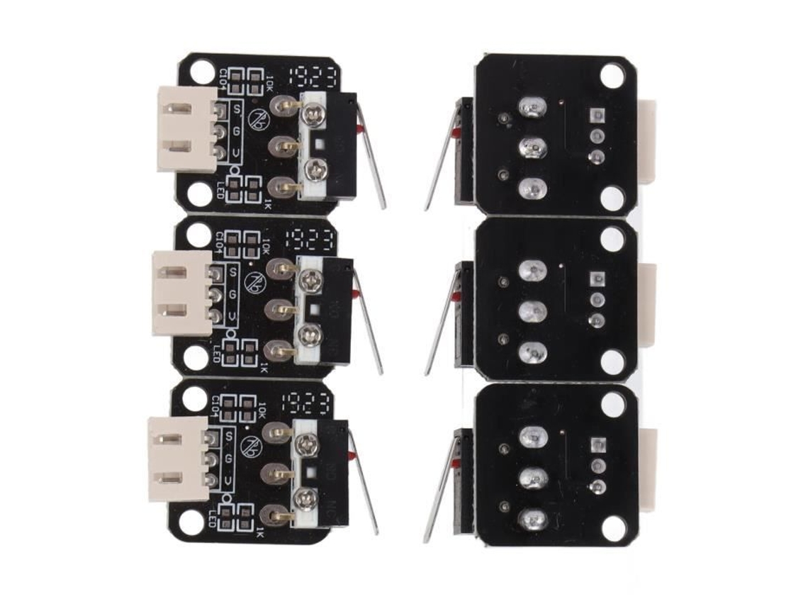 Interruptor de Limite Da Impressora HURRISE Leftwei 6Pcs Peças de Impressora 3D Interruptor Final Do Computador