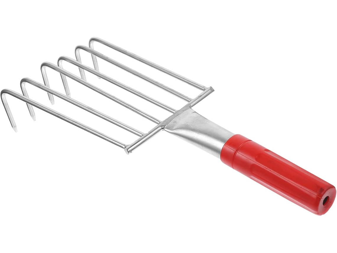 Ancinho De Jardim Manual Com Cabo Ergonômico