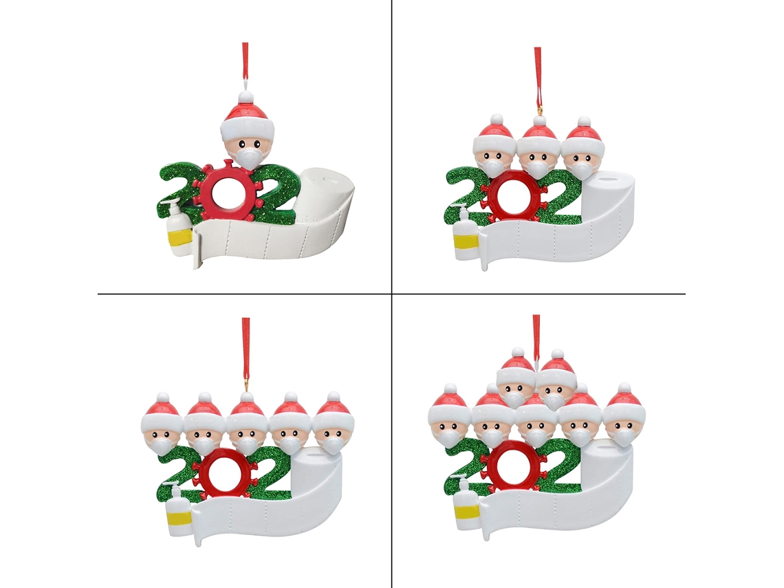 Kit De Decoração De Natal Personalizado Para Família