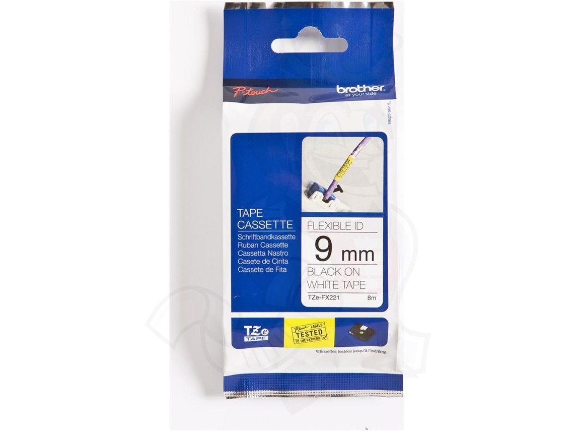 Fita BROTHER TZeFX221 Laminada Flexível
