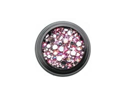 Decoração De Unhas Com Brocas De Acrílico Glitter Ab 22 - Ferramenta De Manicure Com Paillettes E Strass 3d