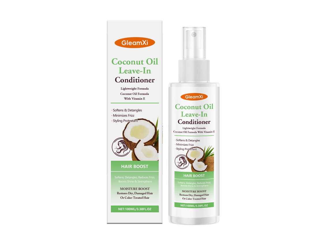 Spray Leave in Gleamxi Coco, Brilho e Cuidado Suave para Cabelos LAXISCREED