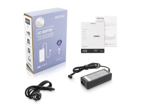 Mitsu 5zm034 Laptop Charger Transparente