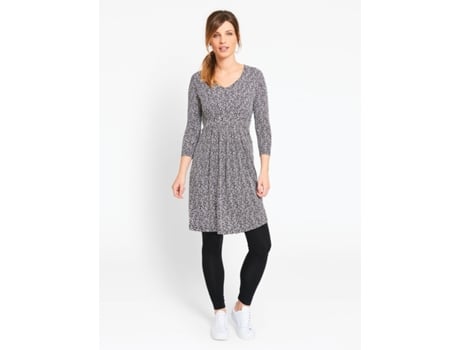 Vestido de muller JOJOMAMANBEBE Salpicado Gravidez Amamentação Azul (S)