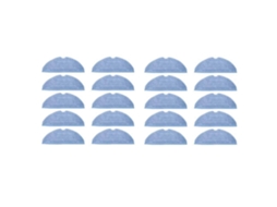 Conjunto De 20 Panos De Limpeza De Microfibra Para Aspirador De Pó Xiaomi Roborock S7 T7s T7 Plus - Peças De Reposição_ptg