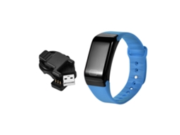 Pulseira esportiva F601 F1 Plus, monitora pressão e frequência