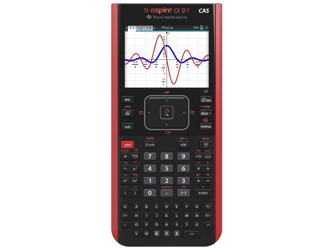 Calculadora Gráfica TEXAS TI-NSPIRE CX CAS II-T (Outlet Caixa Aberta)